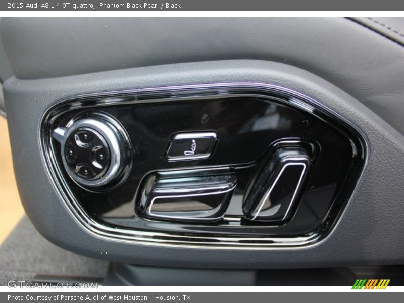 Phantom Black Pearl / Black 2015 Audi A8 L 4.0T quattro