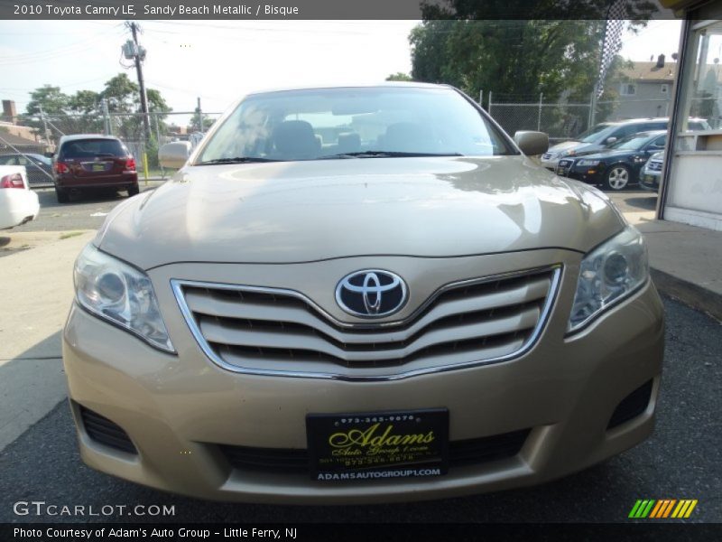 Sandy Beach Metallic / Bisque 2010 Toyota Camry LE