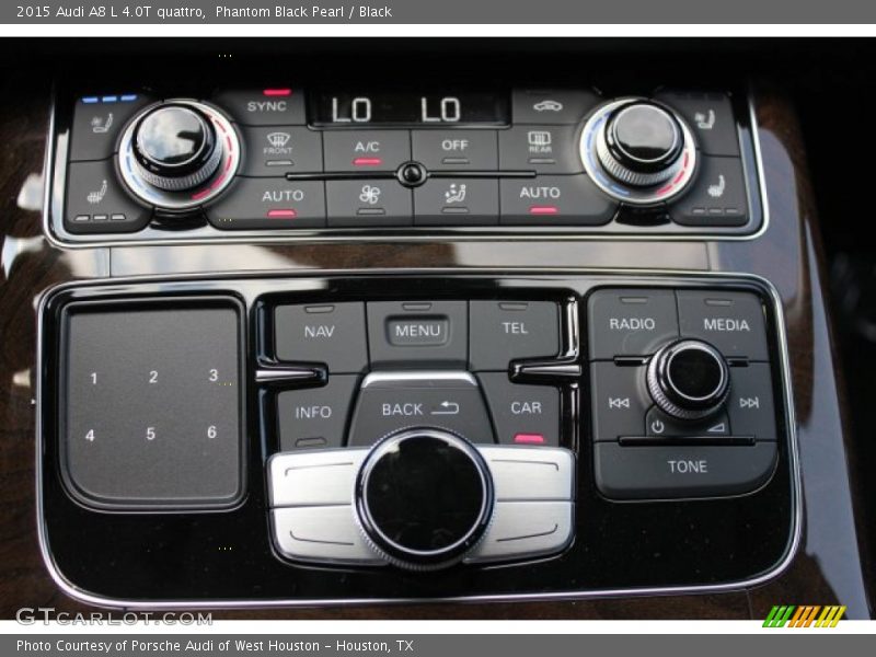 Phantom Black Pearl / Black 2015 Audi A8 L 4.0T quattro