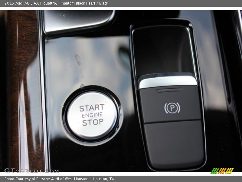 Phantom Black Pearl / Black 2015 Audi A8 L 4.0T quattro