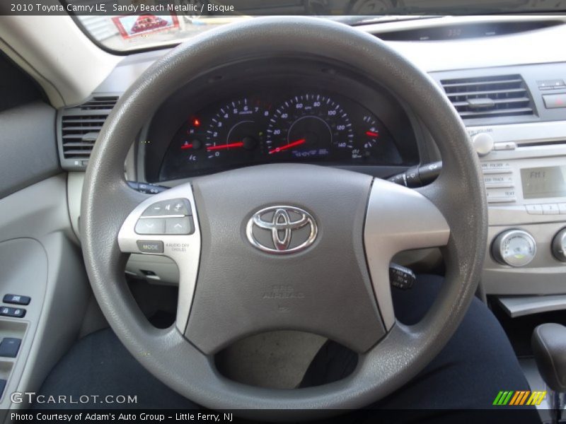 Sandy Beach Metallic / Bisque 2010 Toyota Camry LE