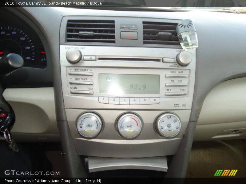 Sandy Beach Metallic / Bisque 2010 Toyota Camry LE