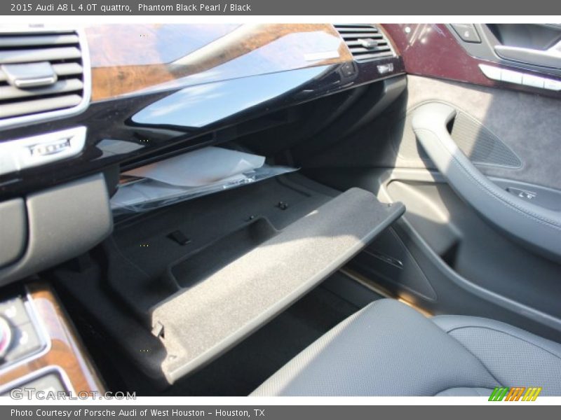 Phantom Black Pearl / Black 2015 Audi A8 L 4.0T quattro