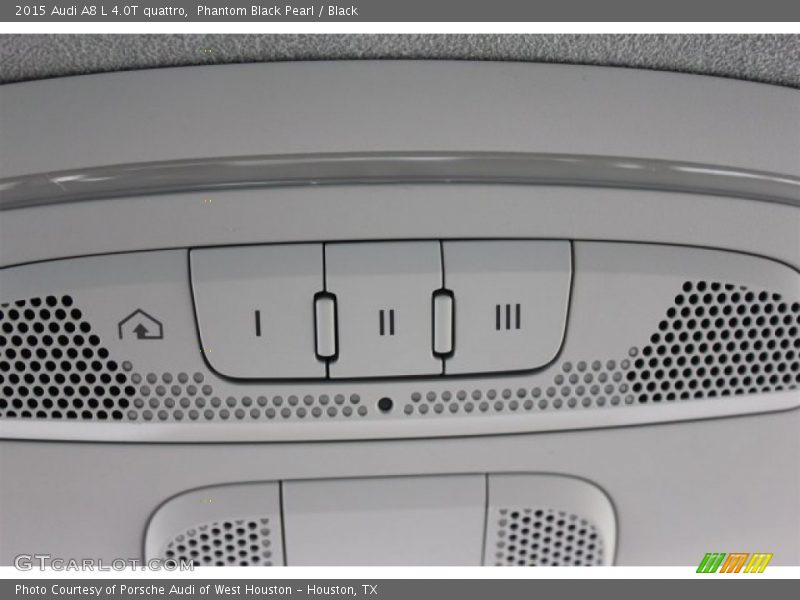 Phantom Black Pearl / Black 2015 Audi A8 L 4.0T quattro