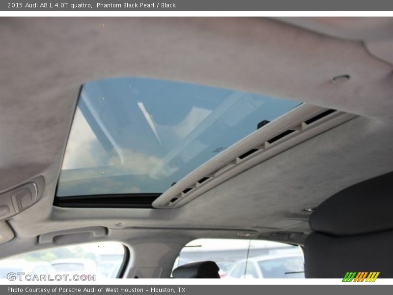 Phantom Black Pearl / Black 2015 Audi A8 L 4.0T quattro