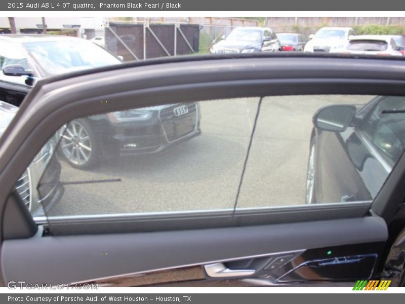 Phantom Black Pearl / Black 2015 Audi A8 L 4.0T quattro