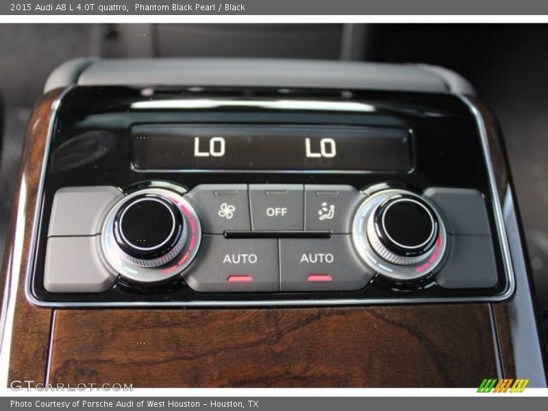 Phantom Black Pearl / Black 2015 Audi A8 L 4.0T quattro