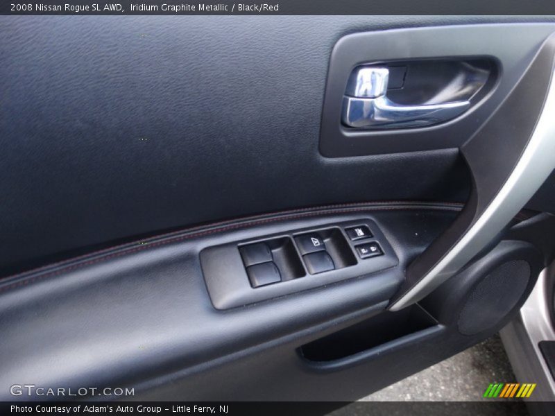 Iridium Graphite Metallic / Black/Red 2008 Nissan Rogue SL AWD