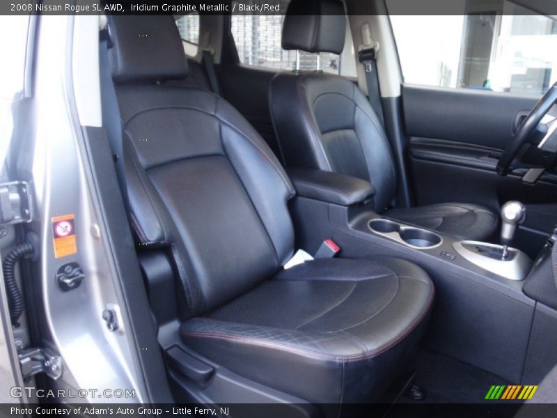 Iridium Graphite Metallic / Black/Red 2008 Nissan Rogue SL AWD