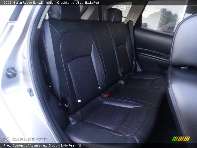 Iridium Graphite Metallic / Black/Red 2008 Nissan Rogue SL AWD