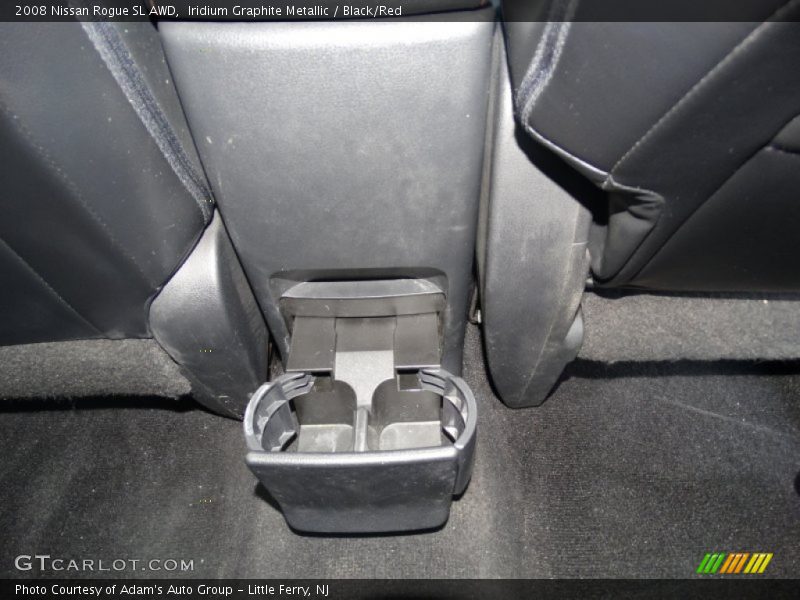 Iridium Graphite Metallic / Black/Red 2008 Nissan Rogue SL AWD