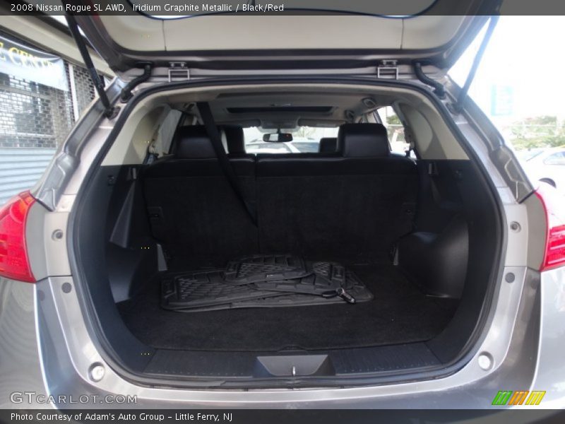 Iridium Graphite Metallic / Black/Red 2008 Nissan Rogue SL AWD