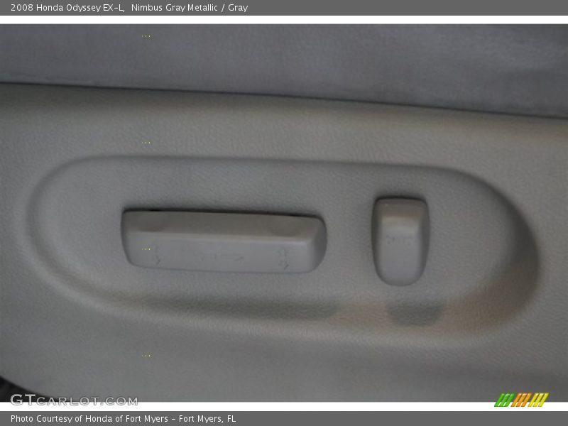 Nimbus Gray Metallic / Gray 2008 Honda Odyssey EX-L