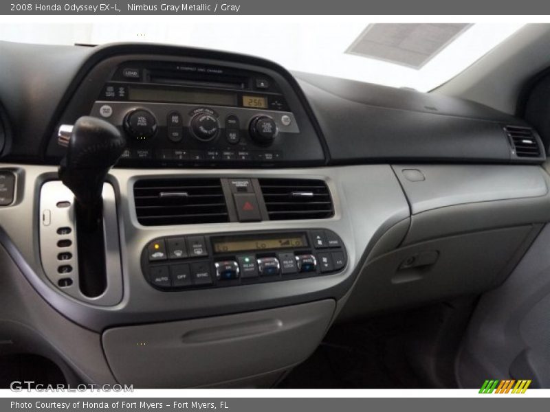 Nimbus Gray Metallic / Gray 2008 Honda Odyssey EX-L