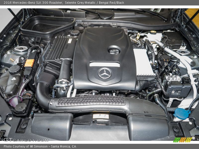  2016 SLK 300 Roadster Engine - 2.0 Liter DI Turbocharged DOHC 16-Valve VVT 4 Cylinder