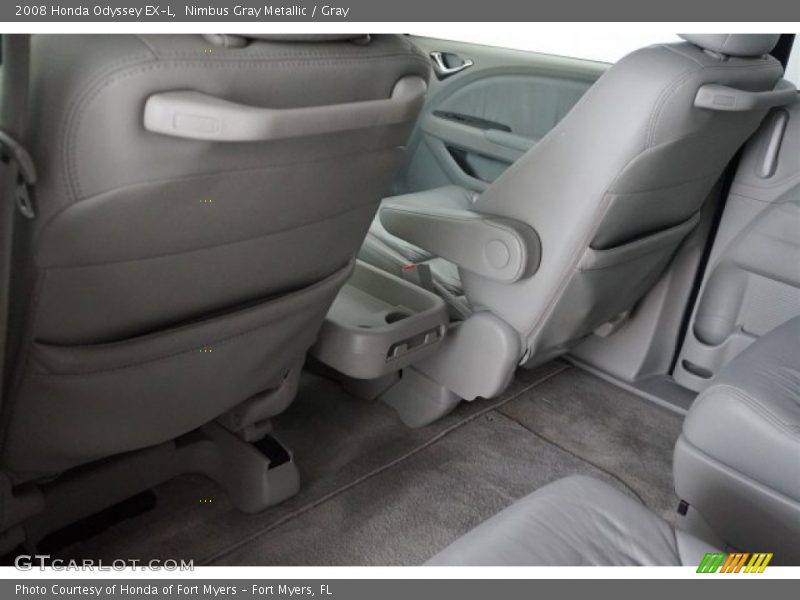 Nimbus Gray Metallic / Gray 2008 Honda Odyssey EX-L