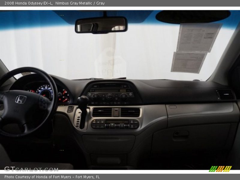Nimbus Gray Metallic / Gray 2008 Honda Odyssey EX-L