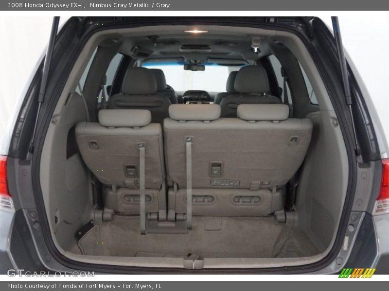 Nimbus Gray Metallic / Gray 2008 Honda Odyssey EX-L