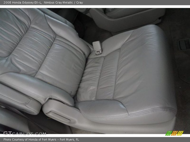 Nimbus Gray Metallic / Gray 2008 Honda Odyssey EX-L