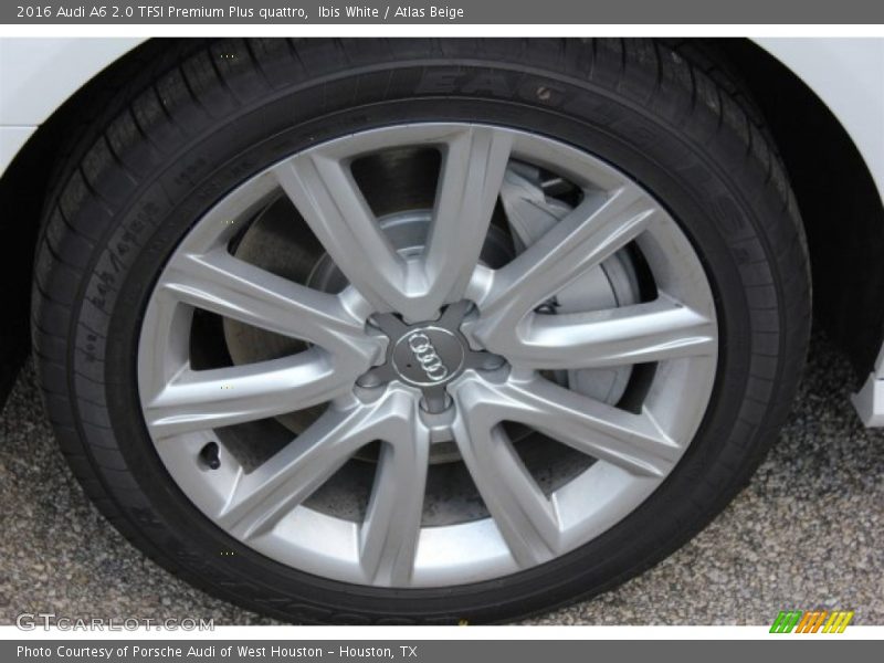 Ibis White / Atlas Beige 2016 Audi A6 2.0 TFSI Premium Plus quattro