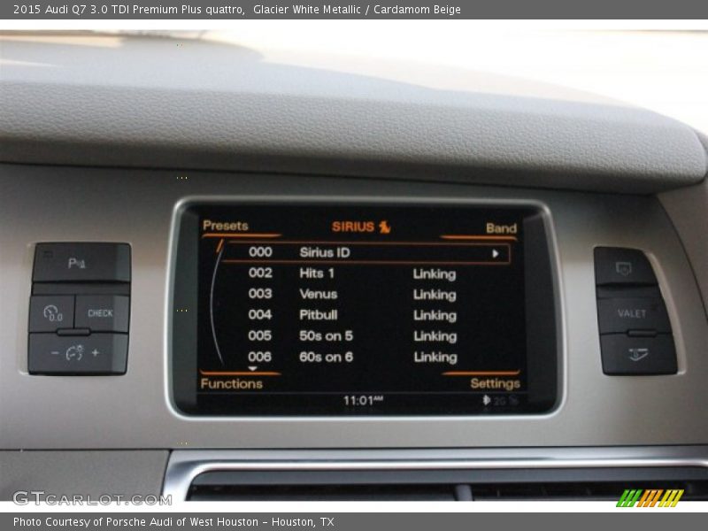 Glacier White Metallic / Cardamom Beige 2015 Audi Q7 3.0 TDI Premium Plus quattro