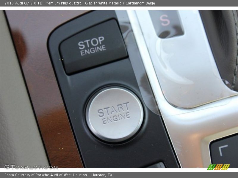 Glacier White Metallic / Cardamom Beige 2015 Audi Q7 3.0 TDI Premium Plus quattro