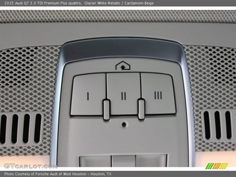 Glacier White Metallic / Cardamom Beige 2015 Audi Q7 3.0 TDI Premium Plus quattro