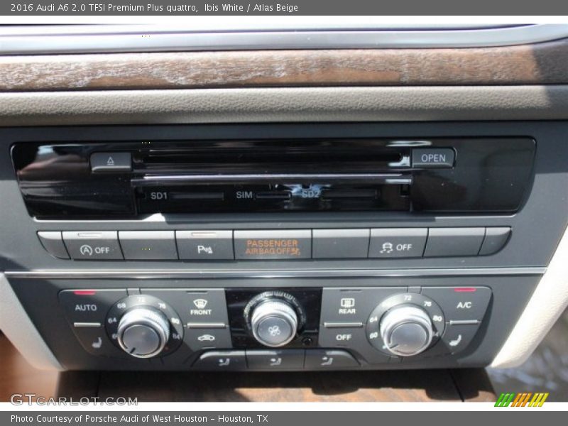 Ibis White / Atlas Beige 2016 Audi A6 2.0 TFSI Premium Plus quattro