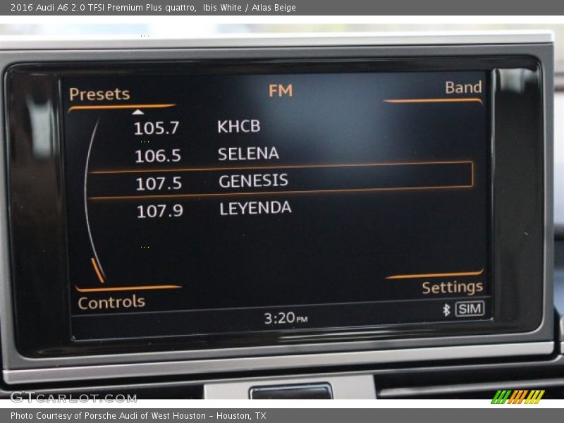 Ibis White / Atlas Beige 2016 Audi A6 2.0 TFSI Premium Plus quattro