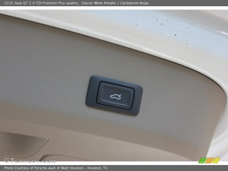 Glacier White Metallic / Cardamom Beige 2015 Audi Q7 3.0 TDI Premium Plus quattro
