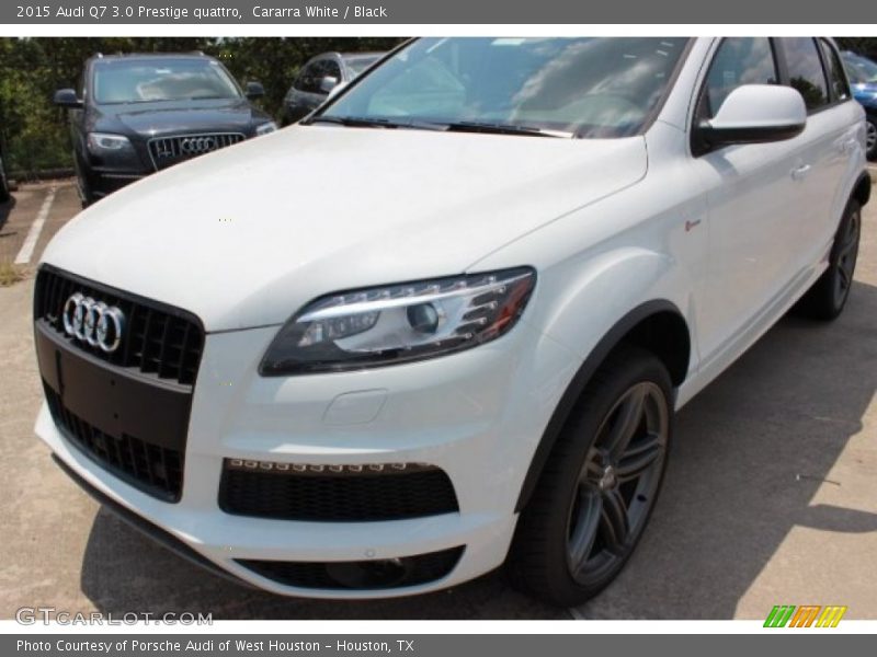 Cararra White / Black 2015 Audi Q7 3.0 Prestige quattro
