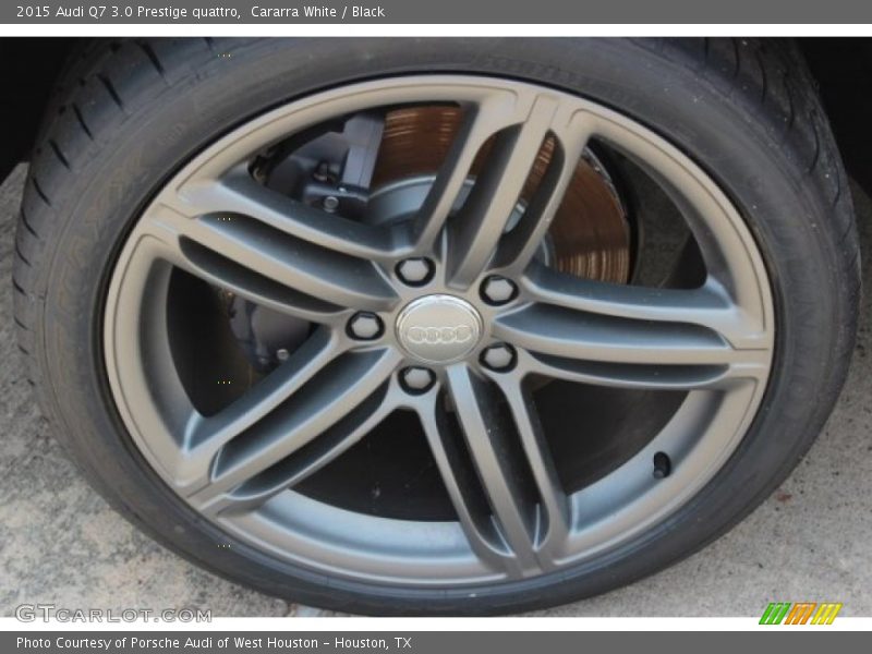 Cararra White / Black 2015 Audi Q7 3.0 Prestige quattro