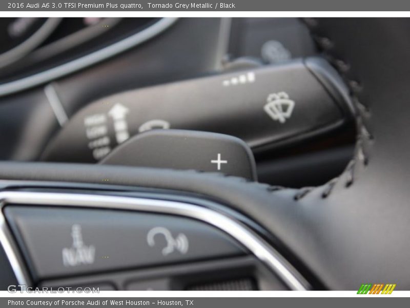 Tornado Grey Metallic / Black 2016 Audi A6 3.0 TFSI Premium Plus quattro