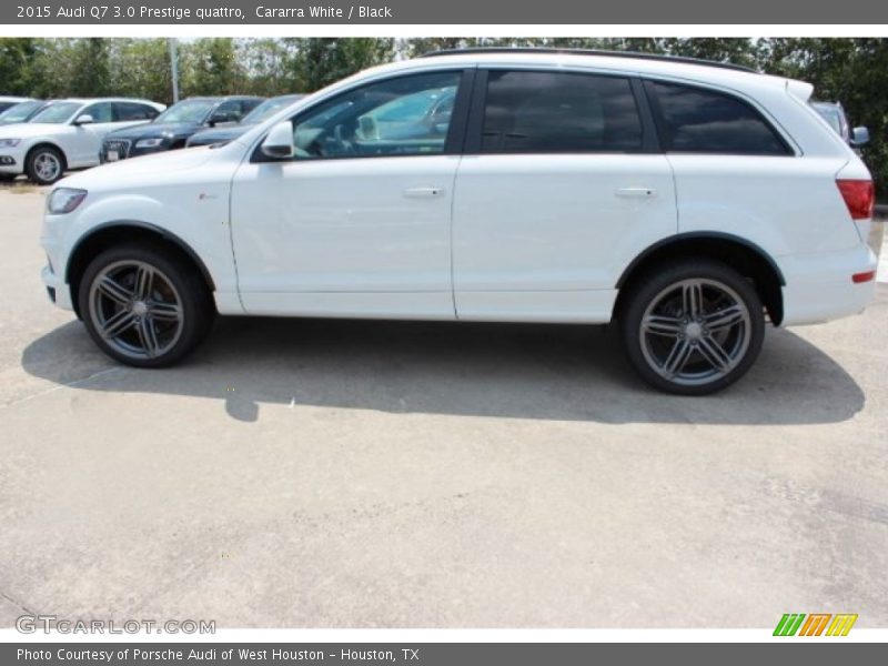 Cararra White / Black 2015 Audi Q7 3.0 Prestige quattro