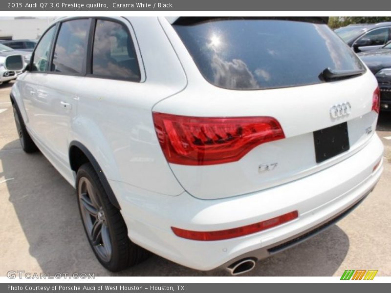 Cararra White / Black 2015 Audi Q7 3.0 Prestige quattro