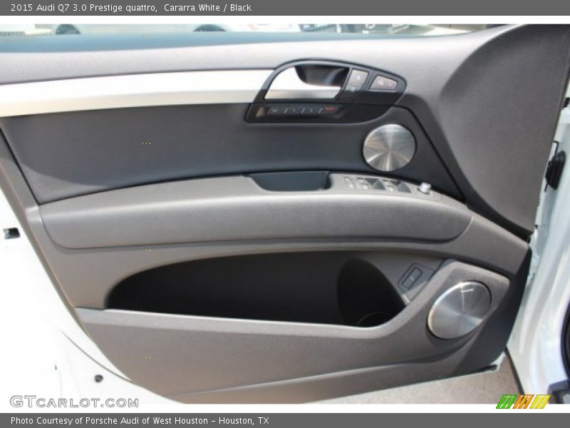Cararra White / Black 2015 Audi Q7 3.0 Prestige quattro