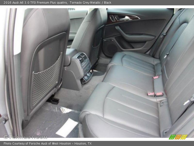 Tornado Grey Metallic / Black 2016 Audi A6 3.0 TFSI Premium Plus quattro