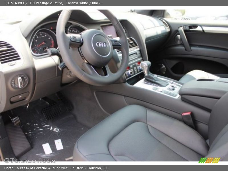 Cararra White / Black 2015 Audi Q7 3.0 Prestige quattro
