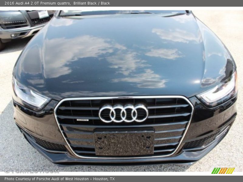 Brilliant Black / Black 2016 Audi A4 2.0T Premium quattro