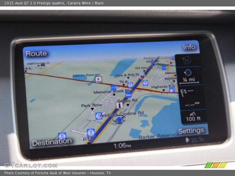 Cararra White / Black 2015 Audi Q7 3.0 Prestige quattro