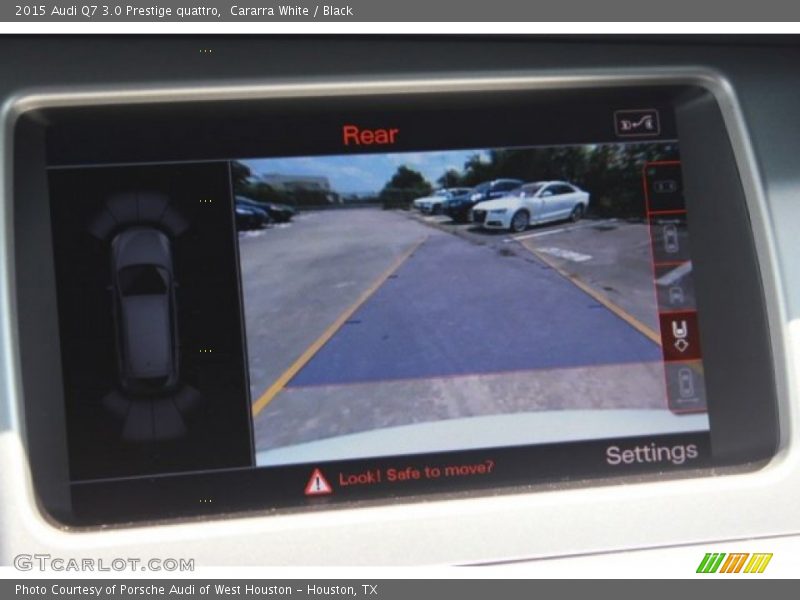 Cararra White / Black 2015 Audi Q7 3.0 Prestige quattro