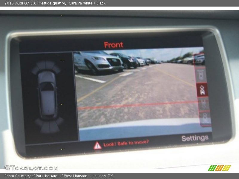 Cararra White / Black 2015 Audi Q7 3.0 Prestige quattro