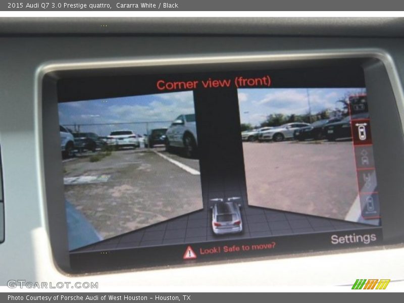 Cararra White / Black 2015 Audi Q7 3.0 Prestige quattro