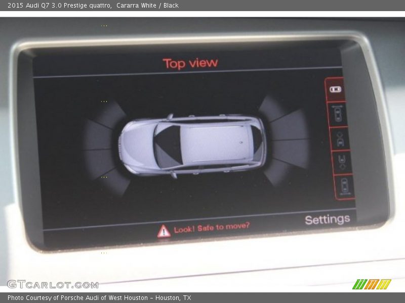 Cararra White / Black 2015 Audi Q7 3.0 Prestige quattro