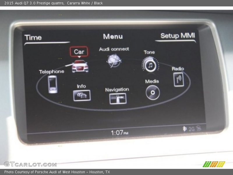 Cararra White / Black 2015 Audi Q7 3.0 Prestige quattro