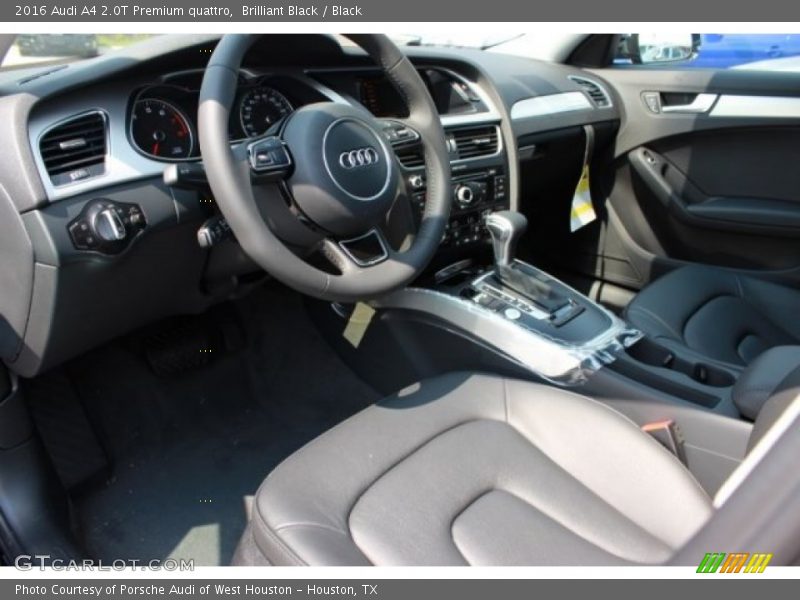 Brilliant Black / Black 2016 Audi A4 2.0T Premium quattro