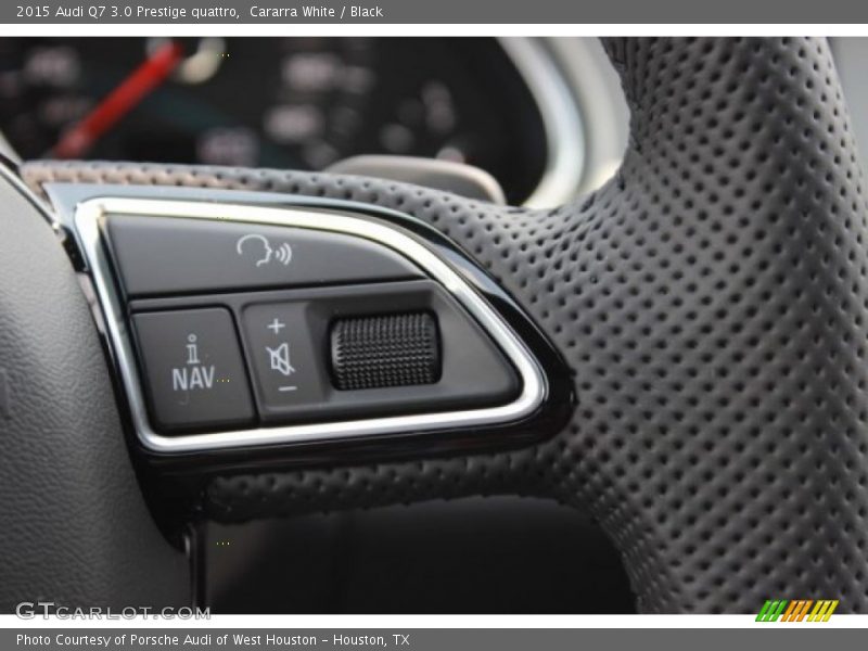 Cararra White / Black 2015 Audi Q7 3.0 Prestige quattro