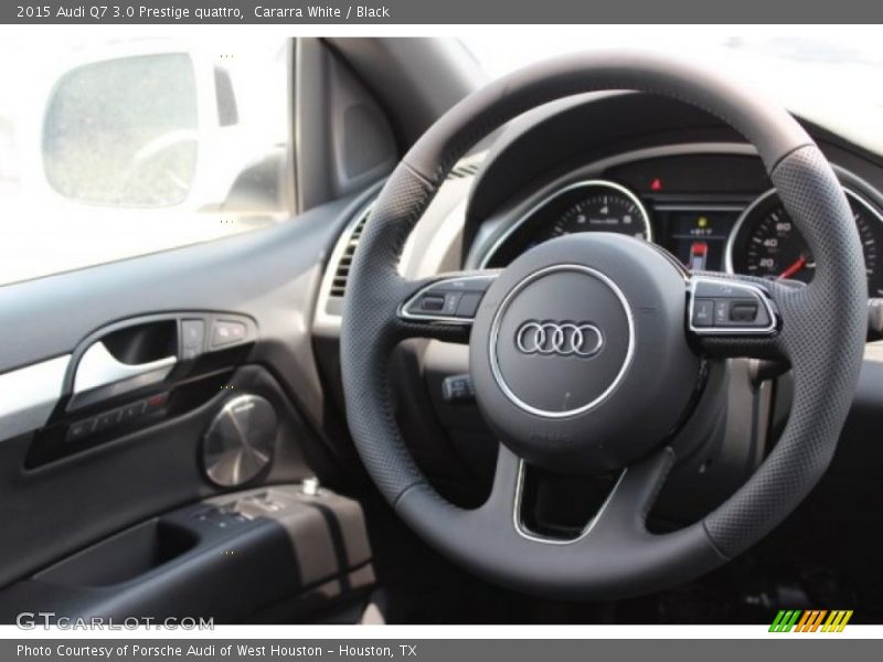Cararra White / Black 2015 Audi Q7 3.0 Prestige quattro