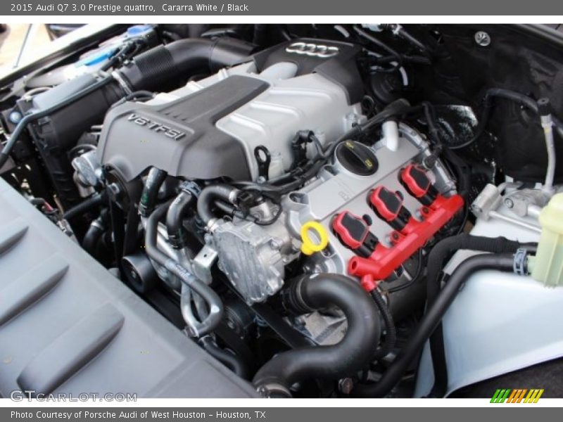 Cararra White / Black 2015 Audi Q7 3.0 Prestige quattro