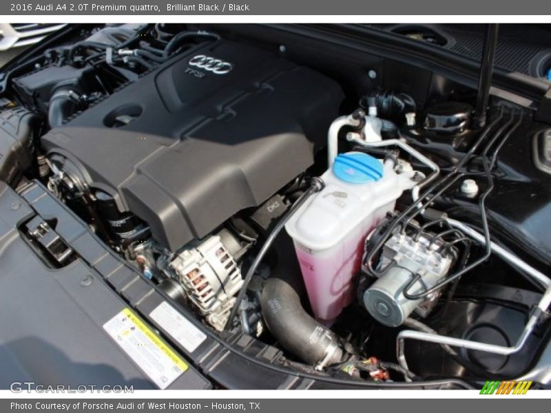 Brilliant Black / Black 2016 Audi A4 2.0T Premium quattro